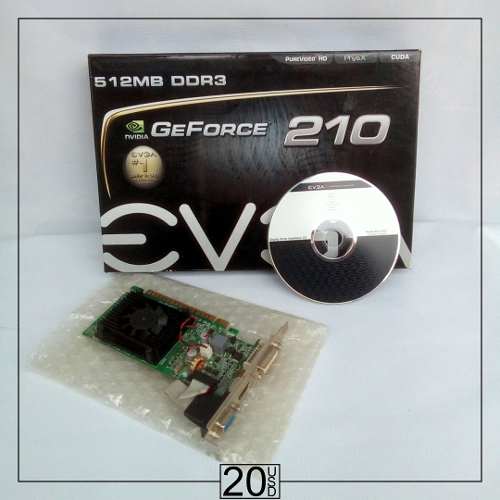 Tarjeta De Video Nvidia Geforce  Mb Ddr3 - 20 Verde
