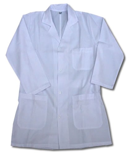 Bata De Laboratorio Blanca Tallas M Y Xl