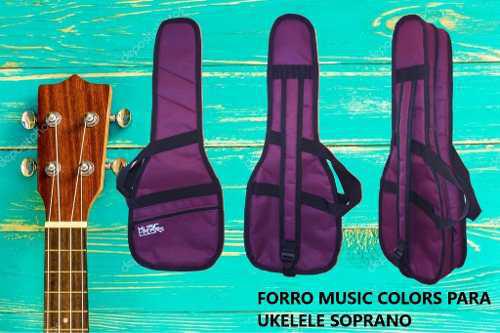 Forro Para Ukelele Fabricación Music Colors® 20$