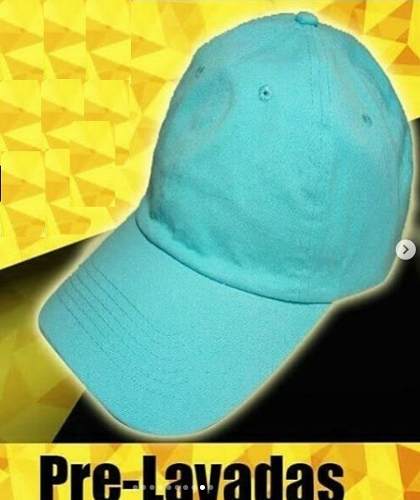 Gorras Bordar Estampar Prelavadas De Broche Unisex Mayor Det