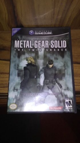 Juego Original Nintendo Gamecube Metal Gear Solid Completo