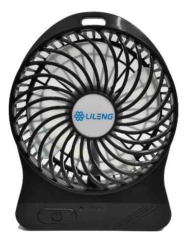 Mini Ventilador Portatil Recargable Incluye Pilas Y Usb