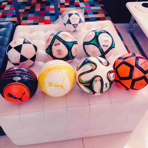 8 Balones De Fútbol Usados Como Nuevos 150 Trumps Todos