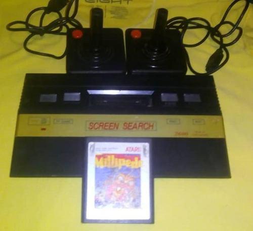 Atari 2600 Con 208 Juego, Dos Joystick, Un Juego.millipede
