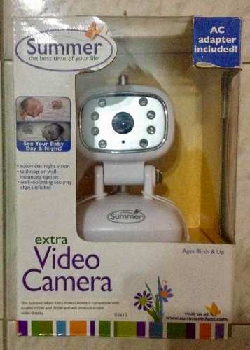 Cámara De Video Extra Para Vigilancia De Bebé Marca Summer