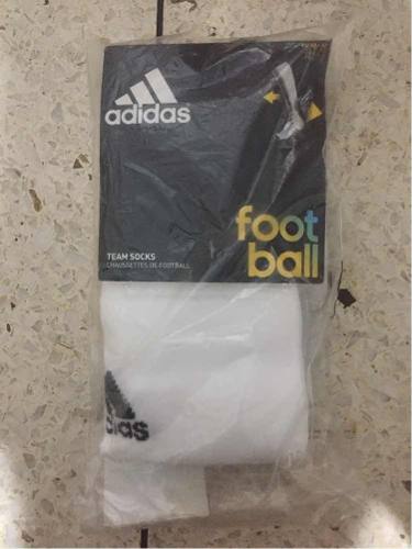 Medias Blancas adidas Fútbol