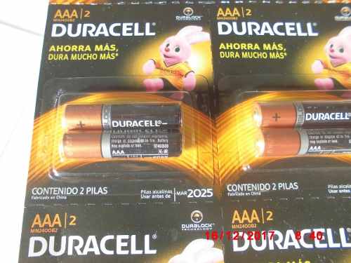 Pilas Duracell Aa - Aaa Blister Ventas Al Mayor Y Al Detal