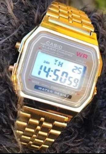 Reloj Casio Metal En Dorado Y Plateado