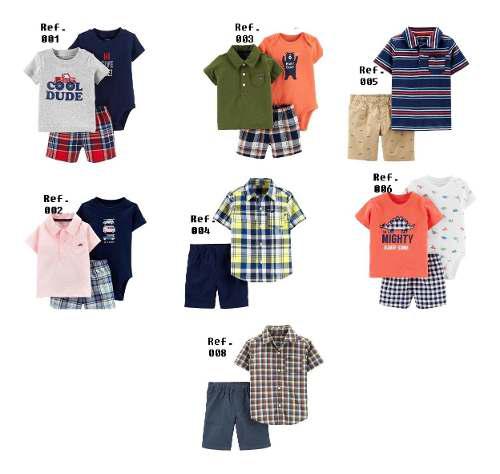 Ropa Carters Conjuntos Talla 24 Meses Bebe Niño Varon