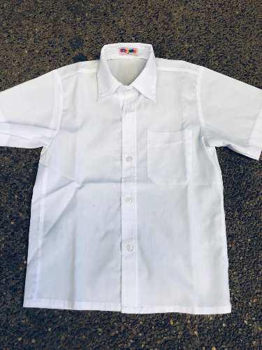 Ropa De Niño Camisa Blanca Escolar Bambino