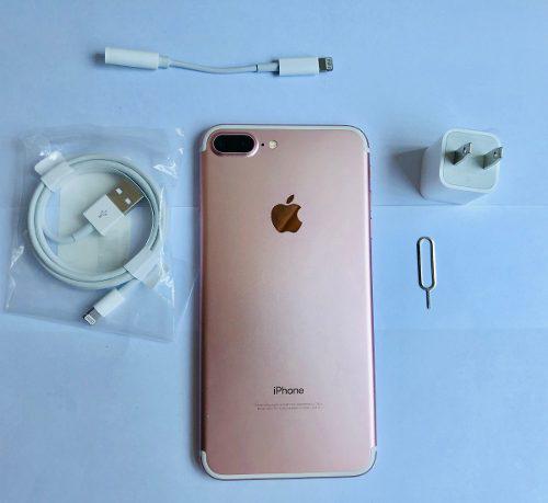 iPhone 7 Plus Rose Gold 128gb Como Nuevo Desbloqueado