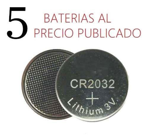 Bateria Pila Cr2032 3v Plana Boton Pc Reloj Controles X3