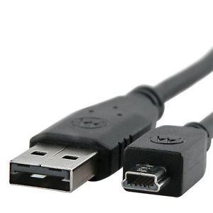 Cable Datos Mini Usb Motorola Blackberry Mp3 Mp4 Tablets