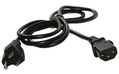 Cable Power Pc. 10a/250v Para Fuentes, Cases O Monitores