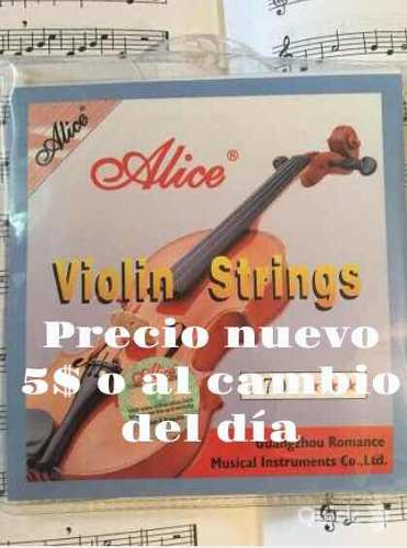 Cuerdas Para Violín (Ver Bien La Primera Foto)