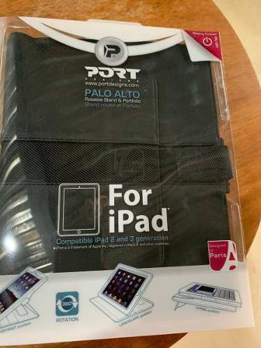 Estuche Forro iPad Port Design Palo Alto 2da Y 3era Generac