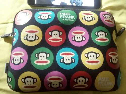 Forro Negro Paul Frank Como Nuevo Tablet iPad Mini Negociabl