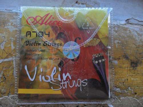 Juego De Cuerdas Alice Violin Strings