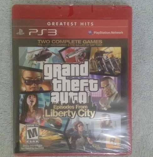 Juego Grand Theft Auto Episodes From Liberty City Ps3