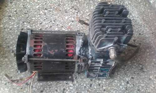 Motor Compresor Electrico 110v De Un Piston Remato