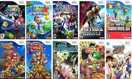 Pack 5 Juegos Digitales Para Wii..