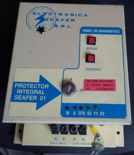 Protector De Voltaje Integral 220v Electrónica Seafer