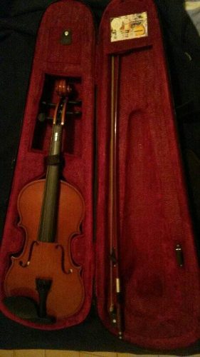 Violin 4/4 Con Puente Y Estuche