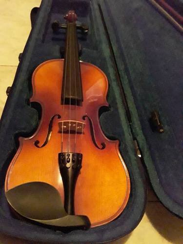 Violin Maxtone De 3/4 Con Estuche Y Hombrera