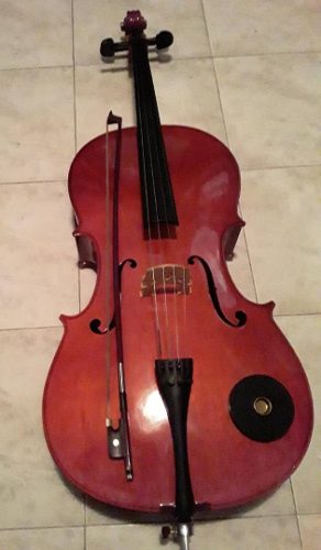 Violincello Marca Viena 3/4 Incluye Forro De Tela