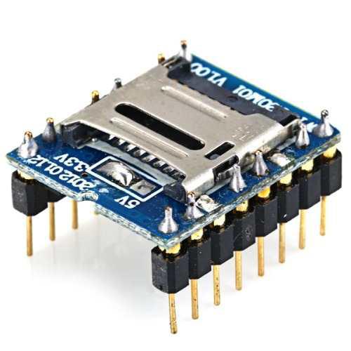 Arduino Smc Suministro Wtv020-sd Micro Sd Sonido 04dw