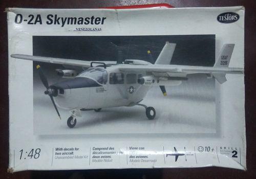 Avión Cessna O-2a Skymaster Esc 1:48 Testors