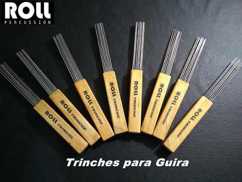 Baquetas Trinches Para Guira Roll