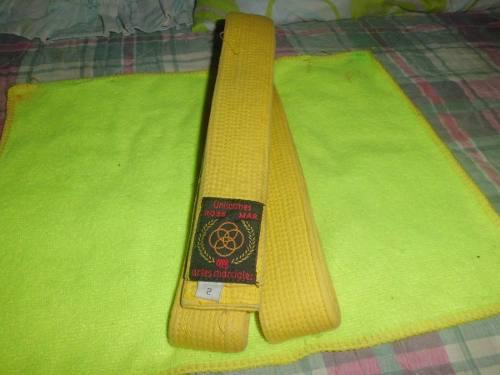 Cinturon Amarillo De Karate 2