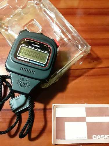 Cronometro Casio Hs10w Original Nuevo