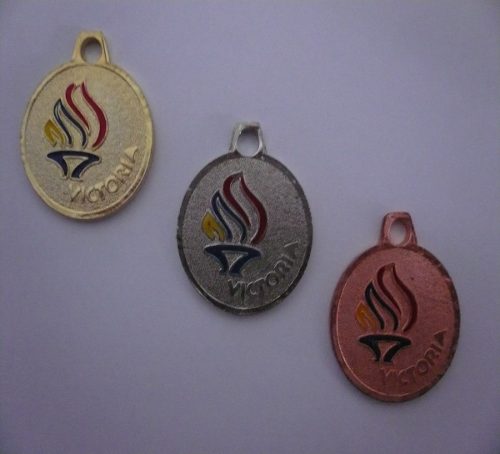 Medallas Deportivas Victoria Solo Plata Y Bronce
