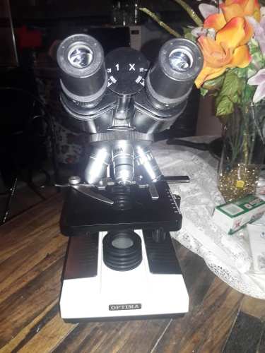 Microscopio Binocular Marca Óptima Usado