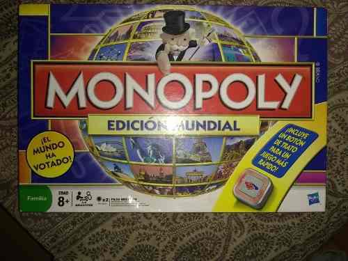 Monopoly Edición Mundial Excelente Estado Poco Uso