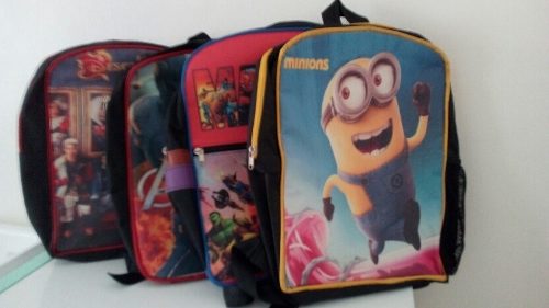 Morral Bolso Escolar Para Niños Marvel Nuevos