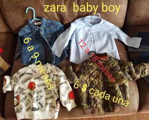 Ropa Niño Zara Tommy H&m Carters Como Nueva Oferta!!!