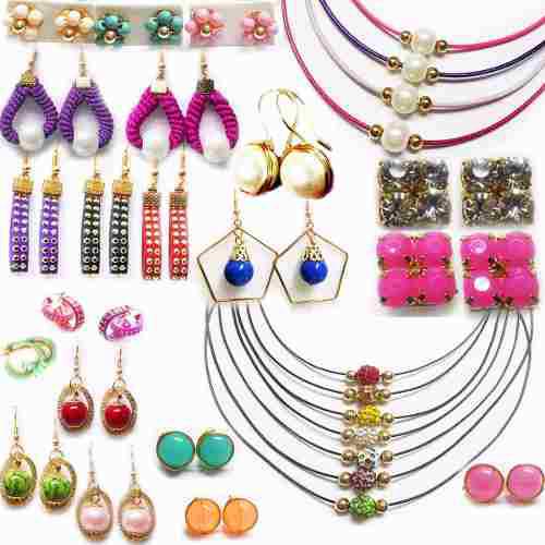 Zarcillos 4 X ¡ofertas! Perlas Argollas Pulseras Collares