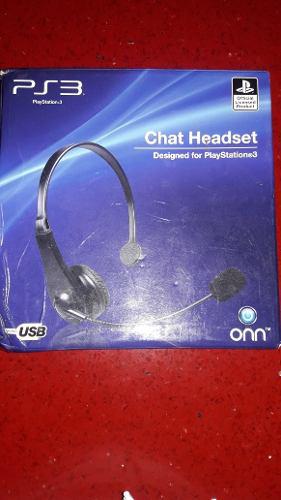 Auriculares De Chat Para Playstation 3...marca Sony