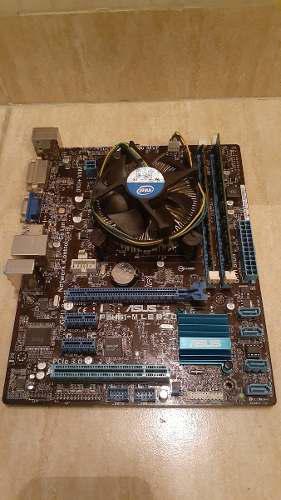 Combo Tarjeta Madre Asus Intel Core I5/3ragen/8gb/tienda