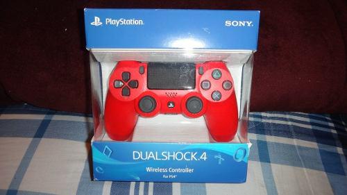 Control Dualshock Ps4 Rojo Original Nuevo