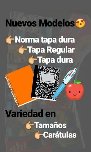 Cuadernos Norma Y Otros, Al Mayor Y Detal, Libretas