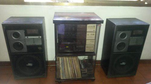 Equipo De Sonido Pioneer Y Cornetas