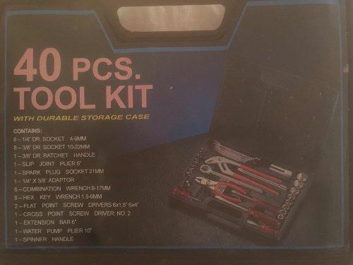 Kit De 40 Herramientas Para Mecánica Y El Hogar Nuevo