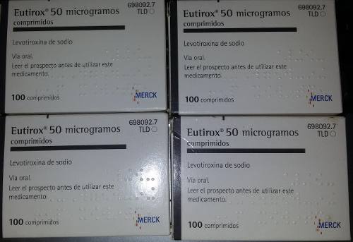 Manual De Eutirox Levotiroxina Sodica 50