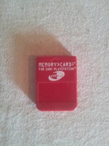 Memory Card Psx/play 1