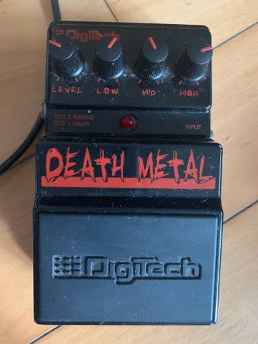 Pedal Distorsión Death Metal Digitech