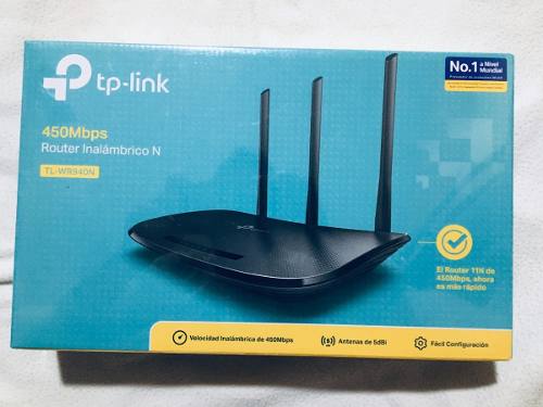 Router Tp-link Wireleess N Inalambrico Mod Tl-wr940n 450mps
